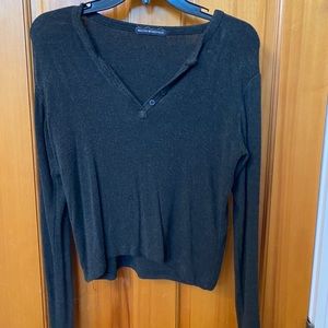 dark gray brandy melville thermal